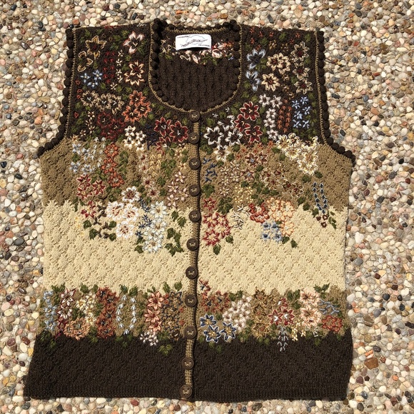 Wolkenstricker Vintage Cardigan Sweater Handmade - Picture 8 of 8